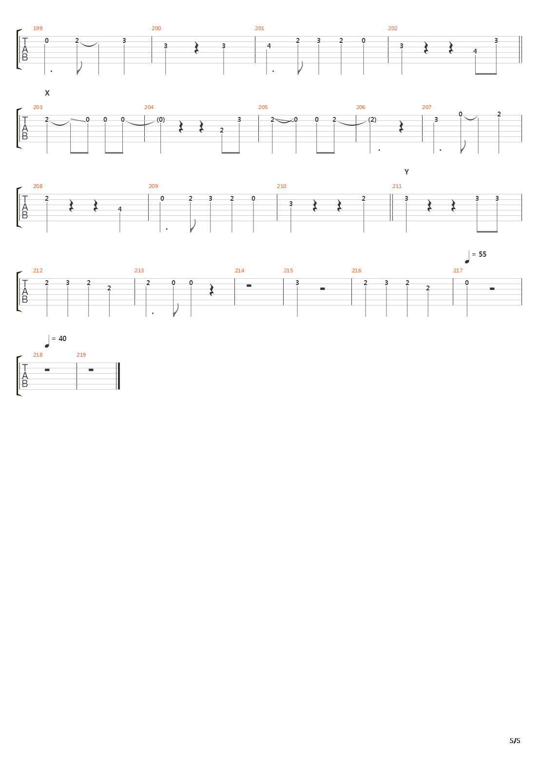 Ascendead Master吉他谱