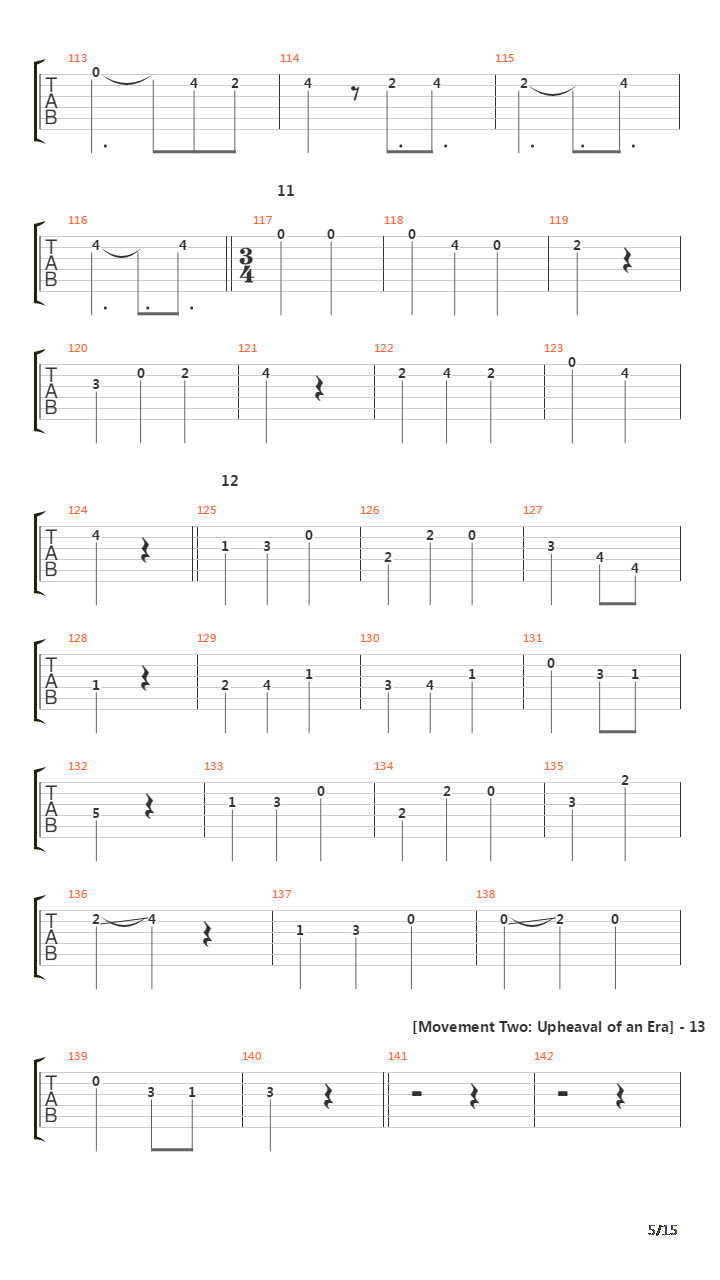 God Palace Method Of Inheritance吉他谱