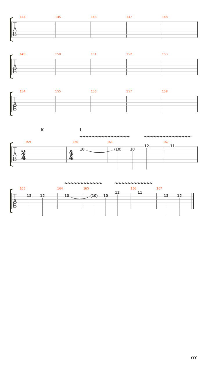 History Of The Other Side吉他谱