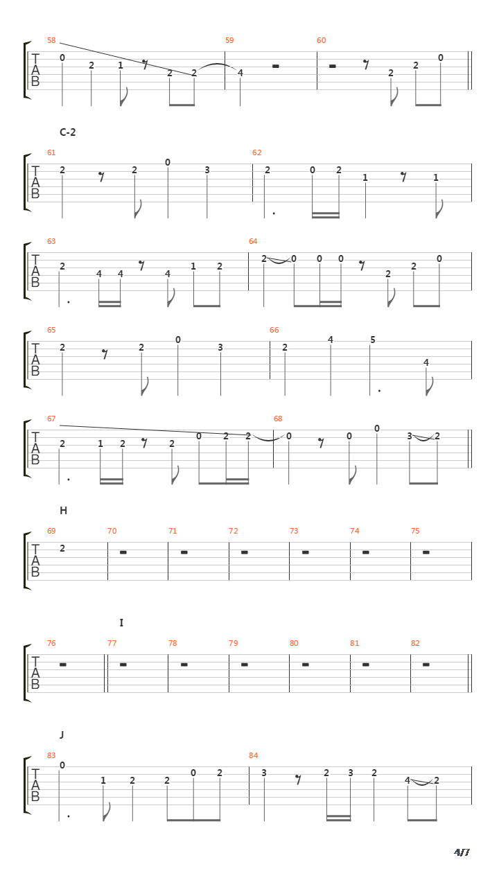 Serenade吉他谱