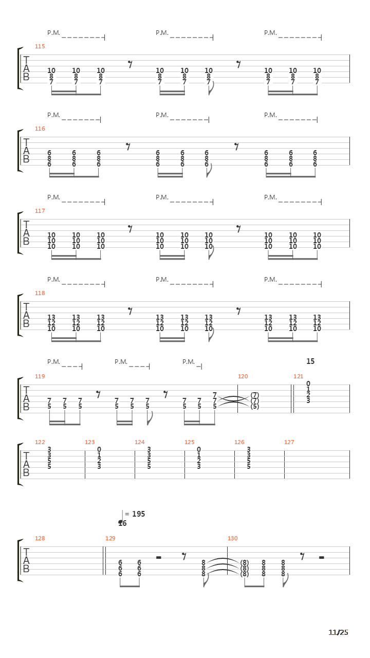 The Love From A Dead Orchestra吉他谱