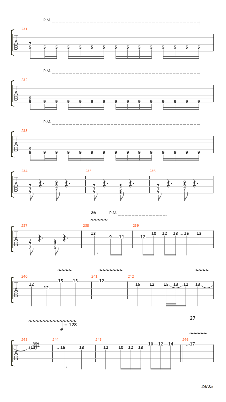 The Love From A Dead Orchestra吉他谱