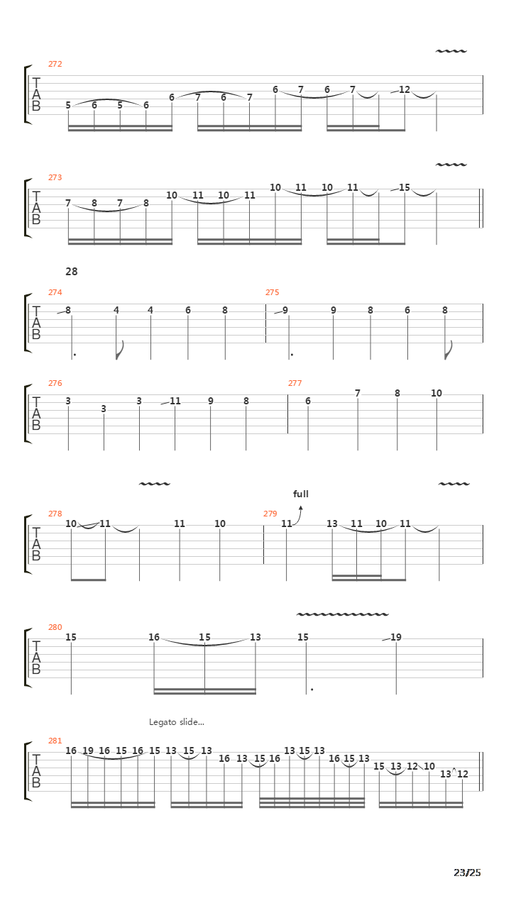 The Love From A Dead Orchestra吉他谱