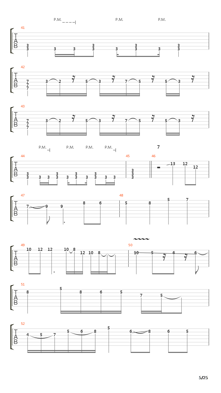 The Love From A Dead Orchestra吉他谱