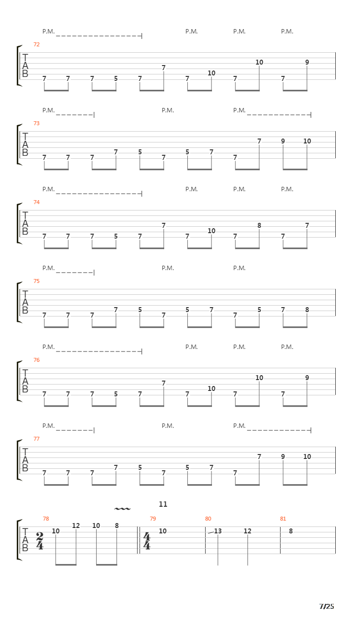 The Love From A Dead Orchestra吉他谱