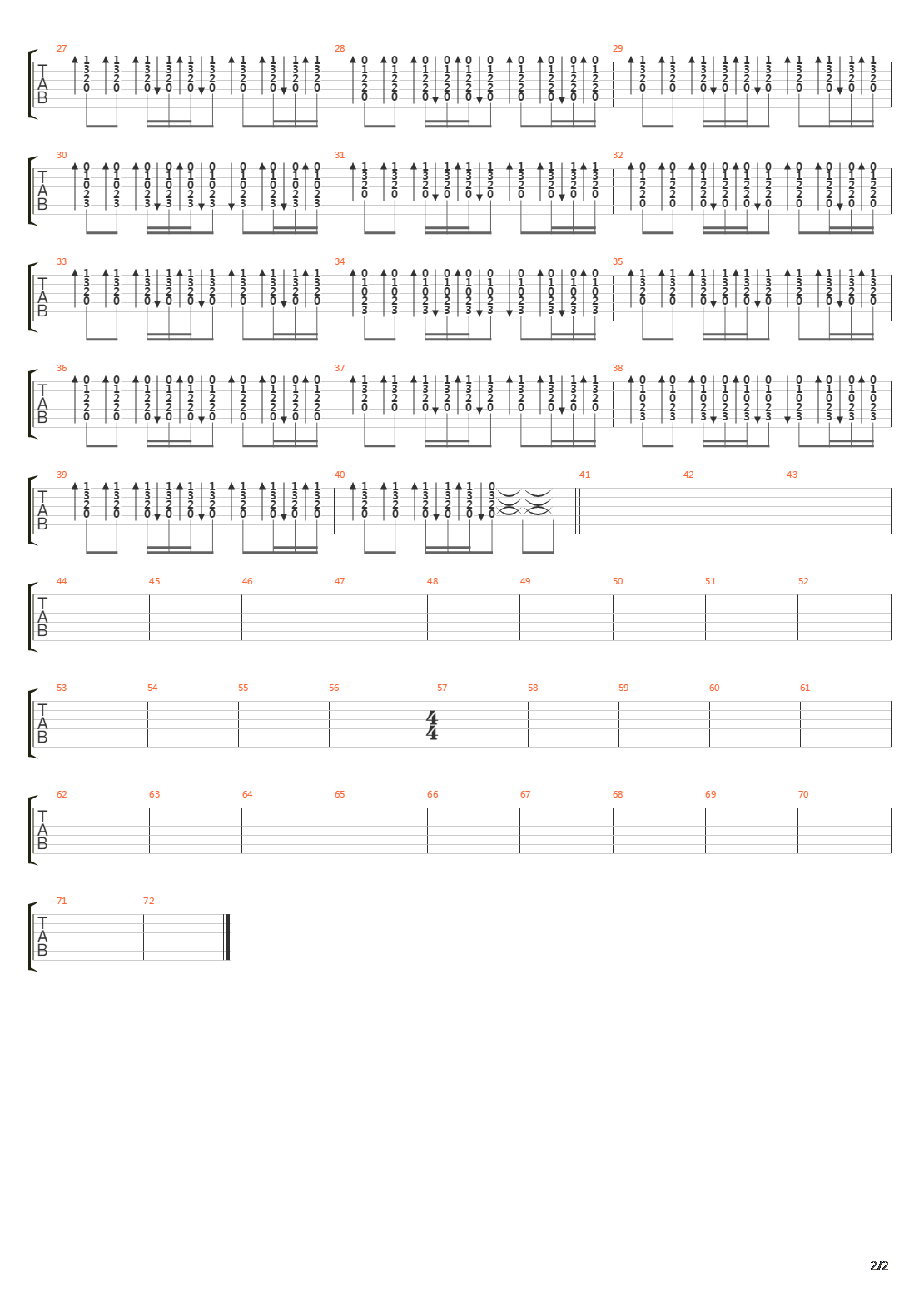 Journey Inside A Dream吉他谱