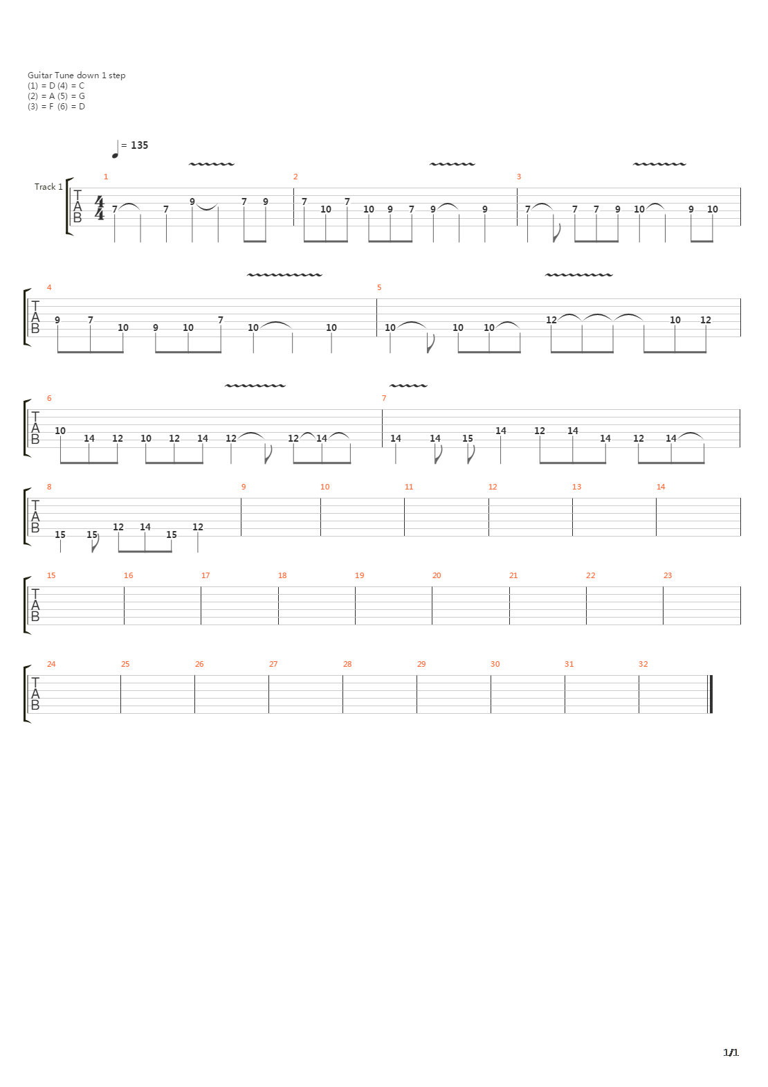 The Way Of The Fire吉他谱