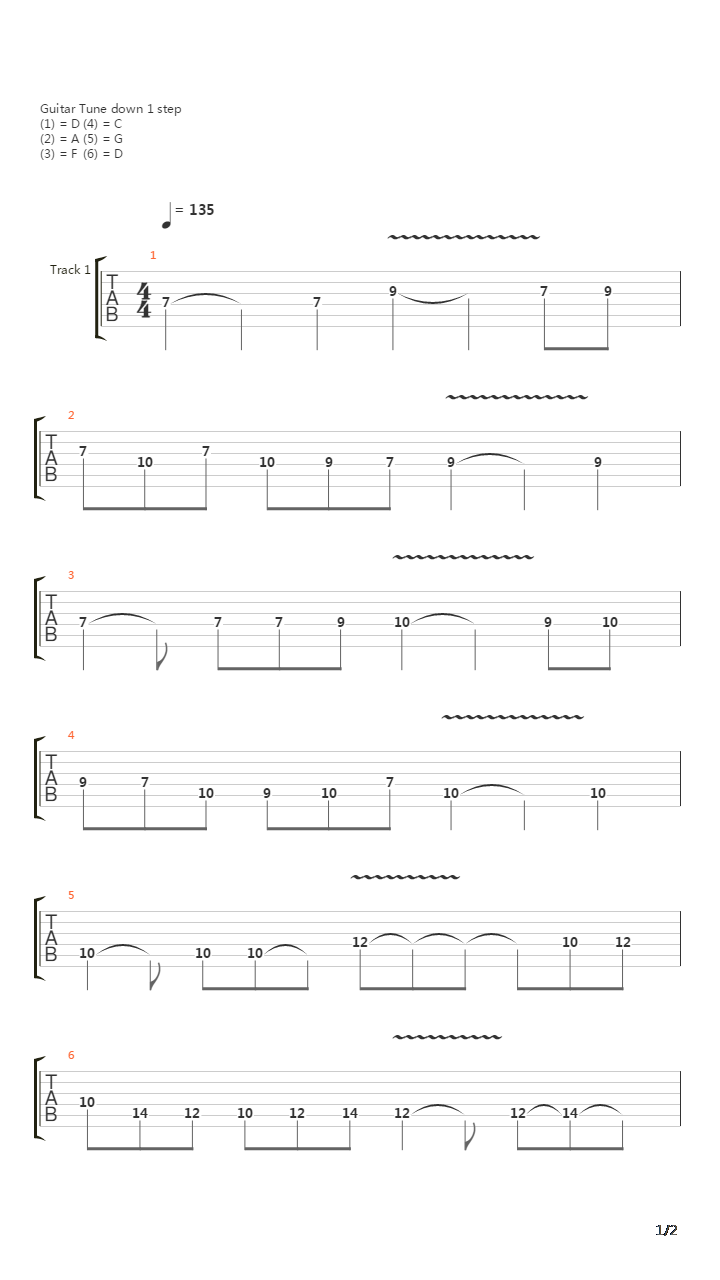 The Way Of The Fire吉他谱