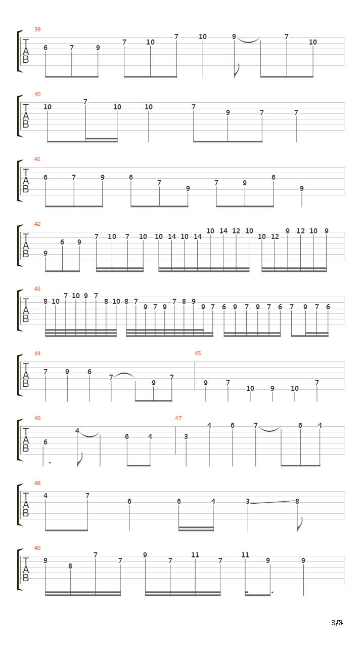 The Journey吉他谱