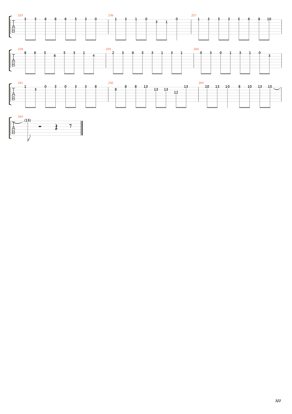 The Journey吉他谱