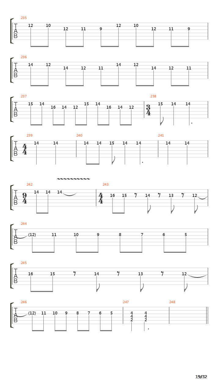 The Maze吉他谱