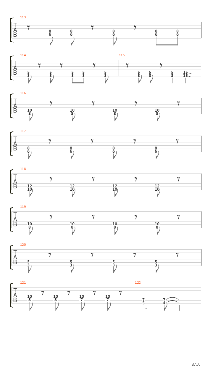 名侦探柯南 ED1 - Step By Step吉他谱