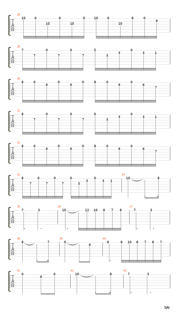 La Valse d'Amélie(天使爱美丽)吉他谱