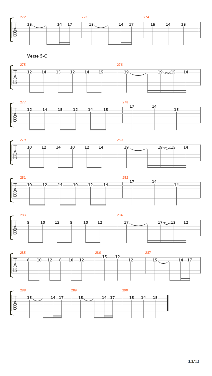 La Valse Des Monstres吉他谱