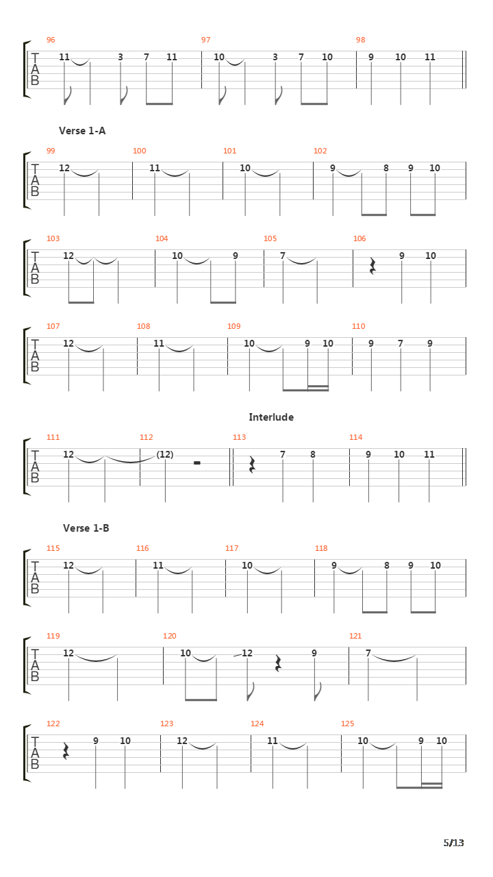 La Valse Des Monstres吉他谱