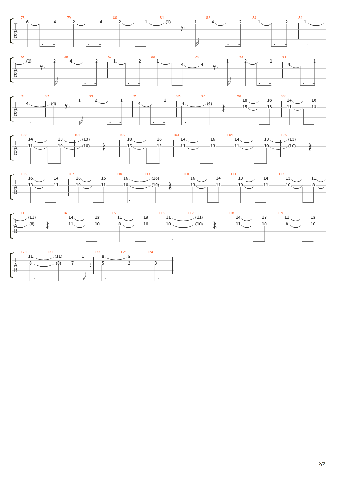 Le Moulin吉他谱