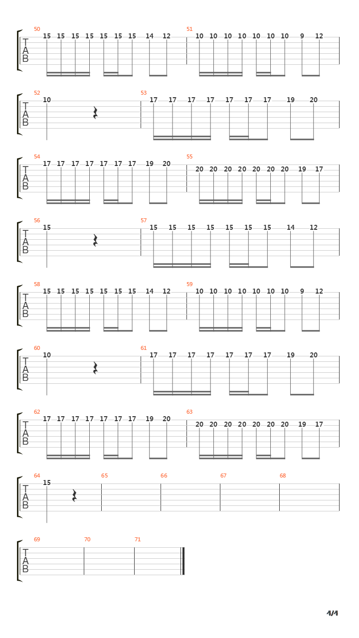 Soir De Fete吉他谱