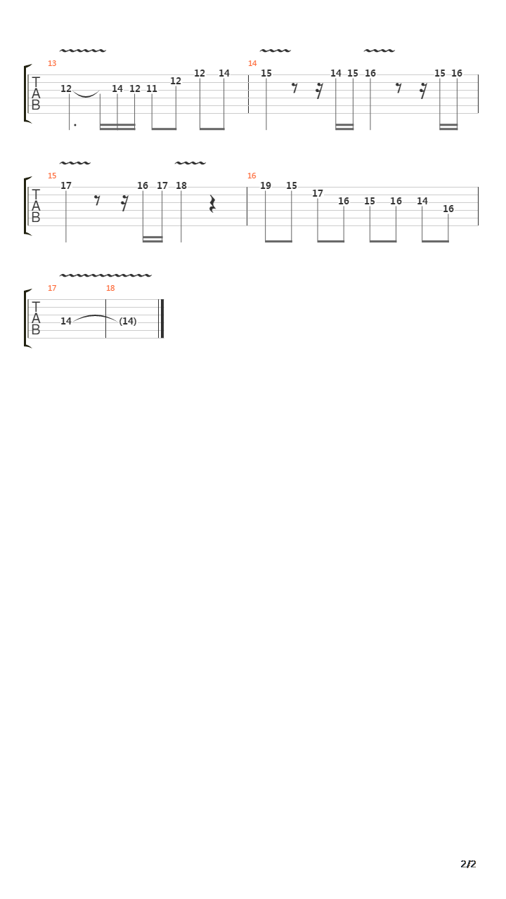 4th Violin Concerto Paganini吉他谱