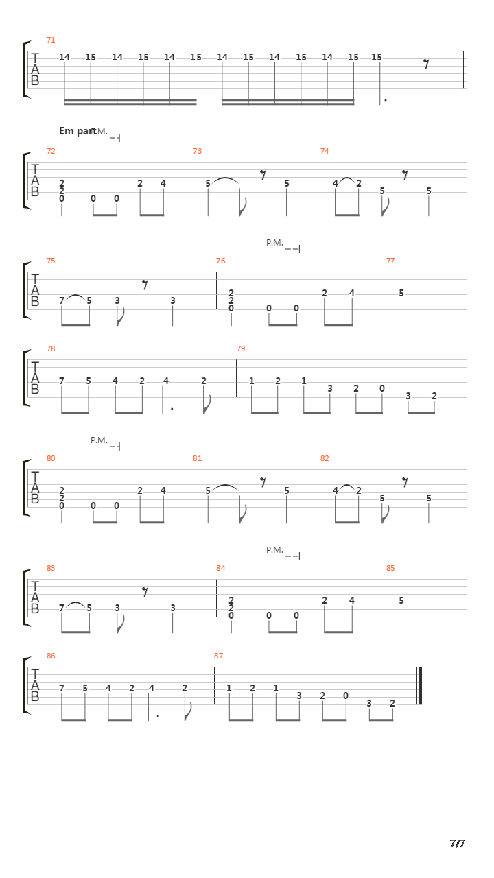 Amadeus Quattro Valvole吉他谱