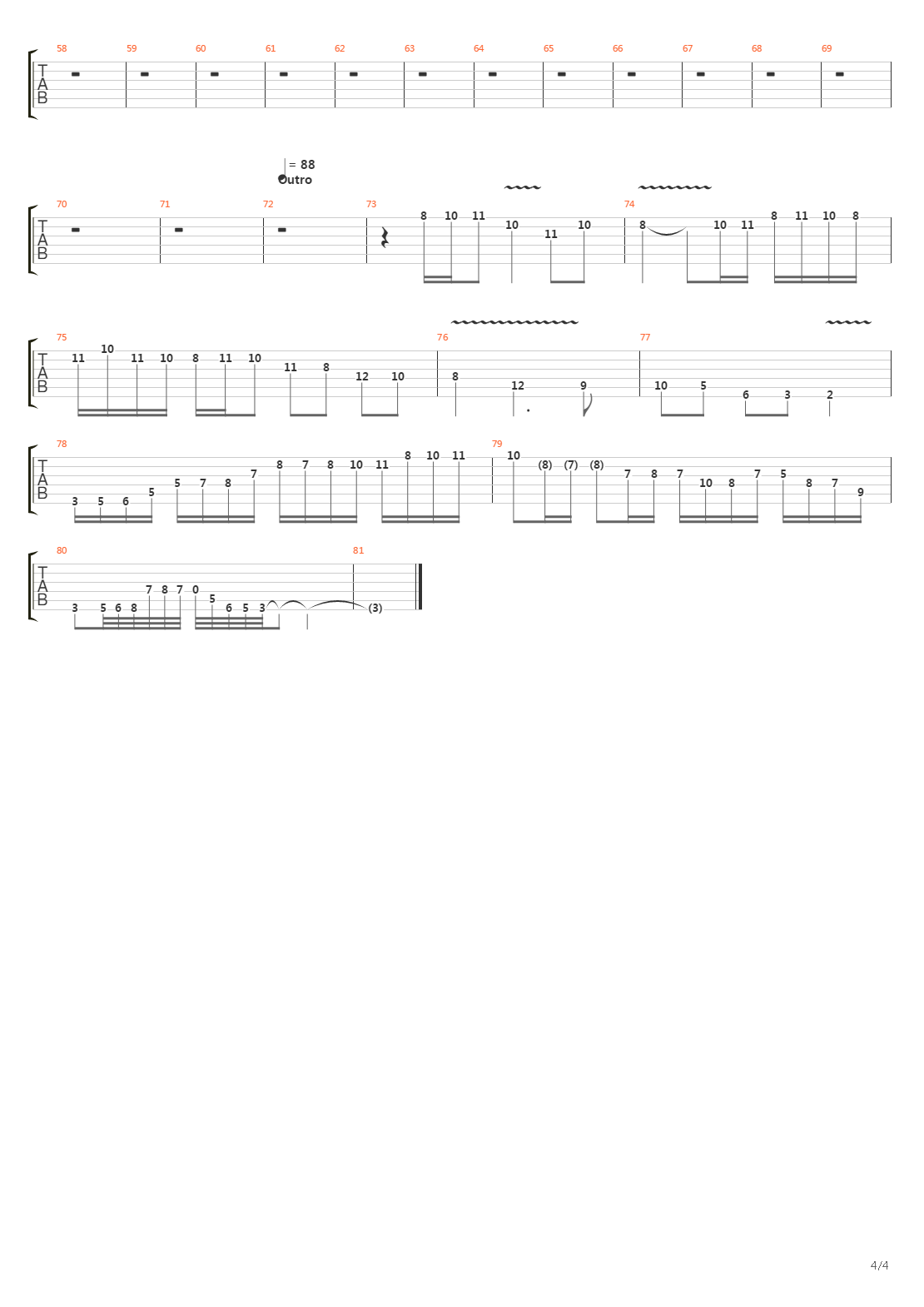 Amberdawn吉他谱