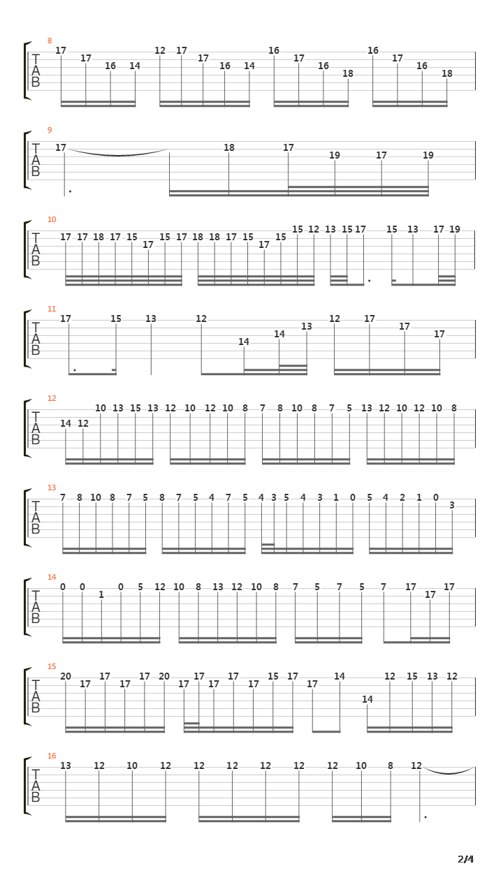 As Above So Below吉他谱