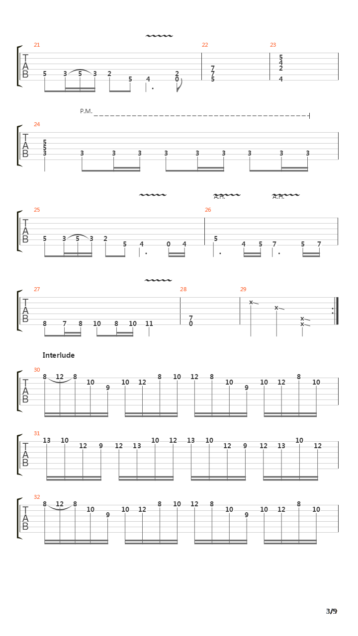As Above So Below吉他谱