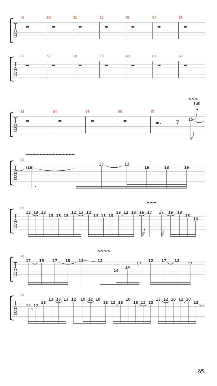 As Above So Below吉他谱