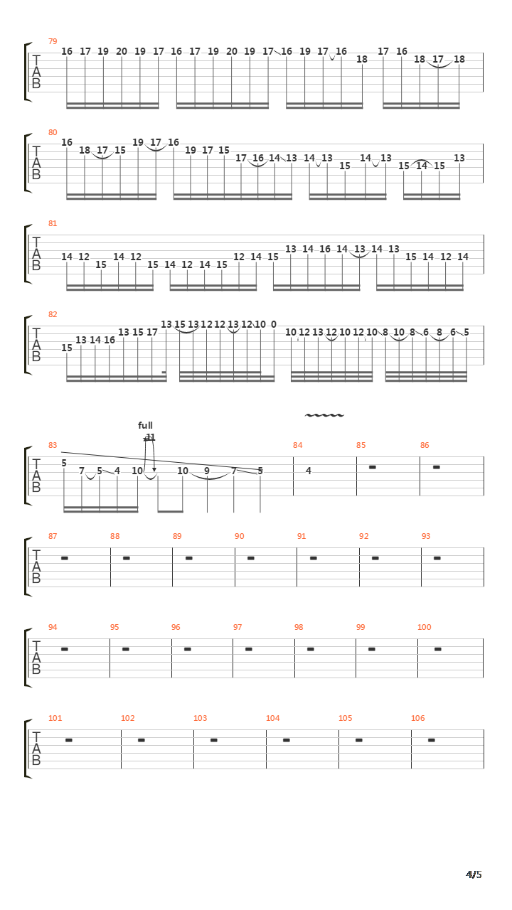 As Above So Below吉他谱