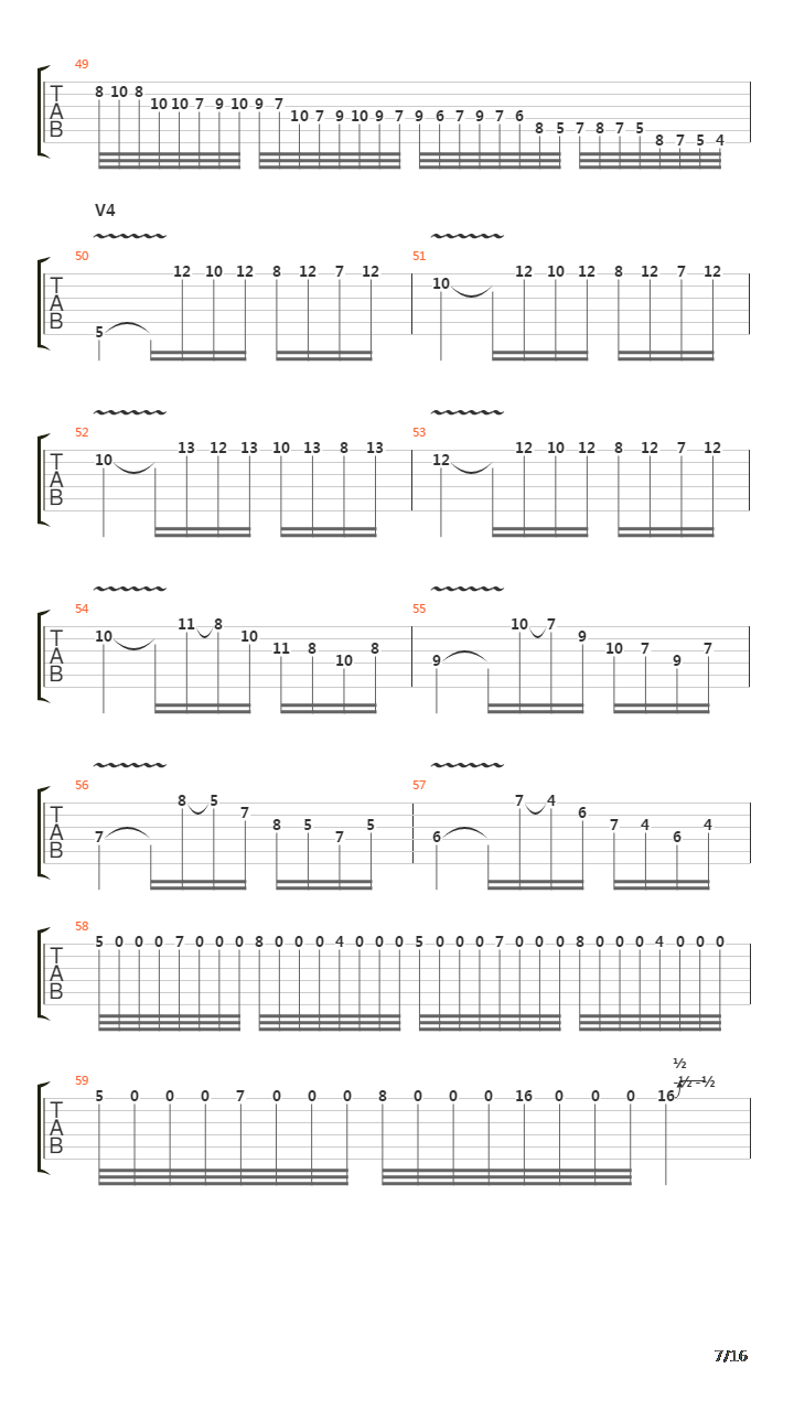 Baroque And Roll吉他谱