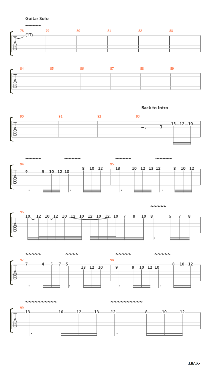 Baroque And Roll吉他谱