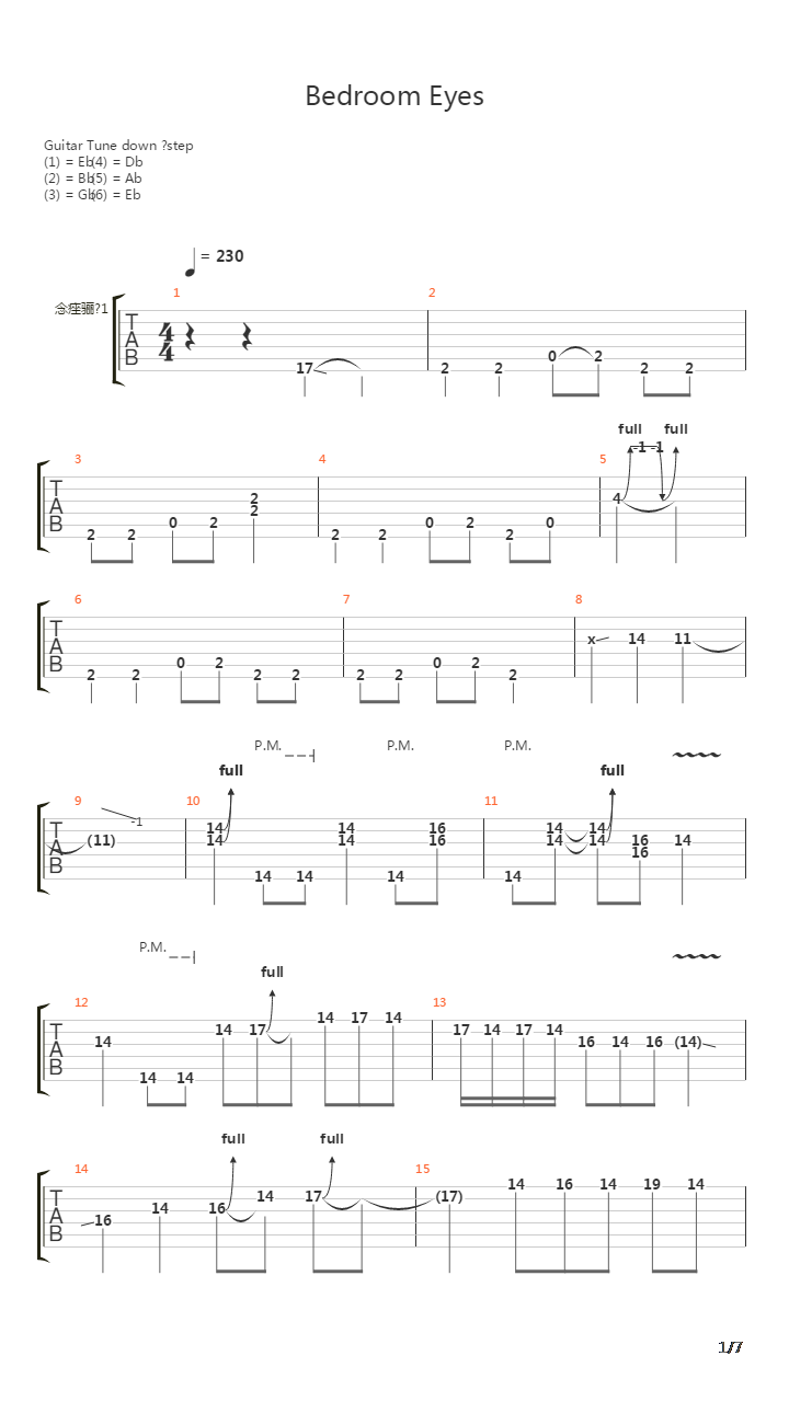 Bedroom Eyes Hot Licks Video吉他谱