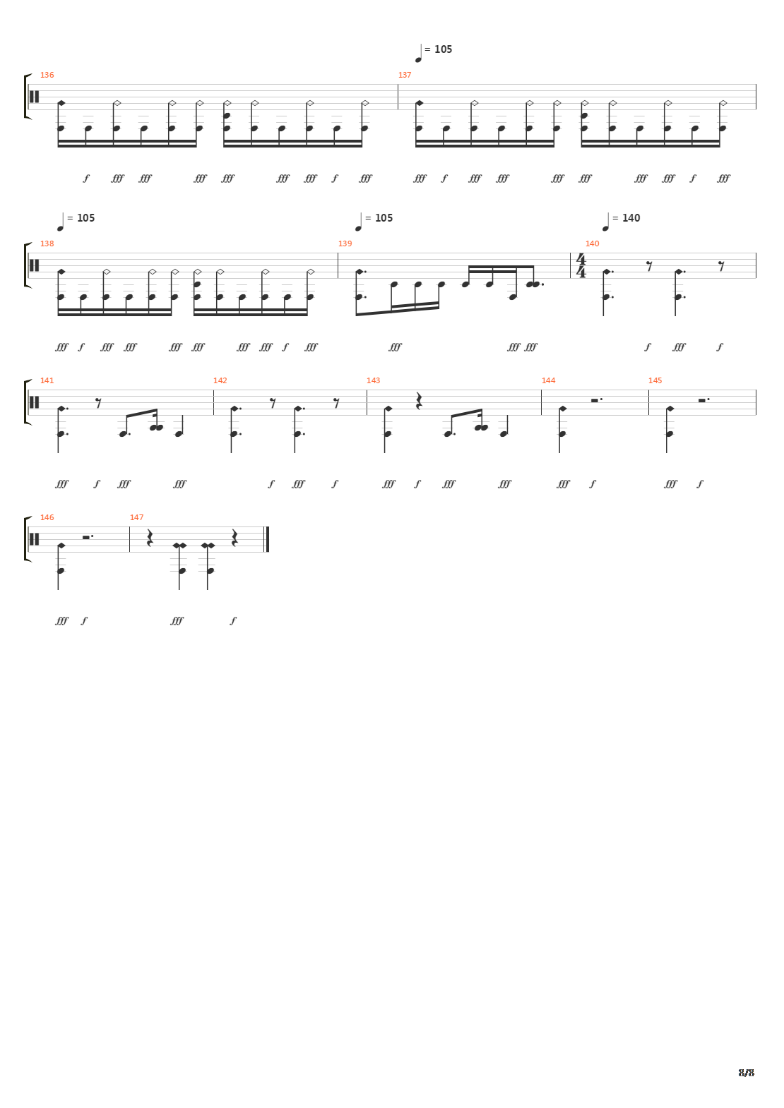 Blitzkrieg吉他谱