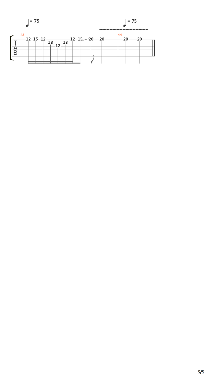 Cantabile吉他谱