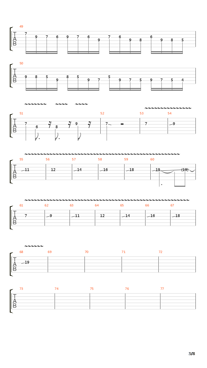 Cracking The Whip吉他谱