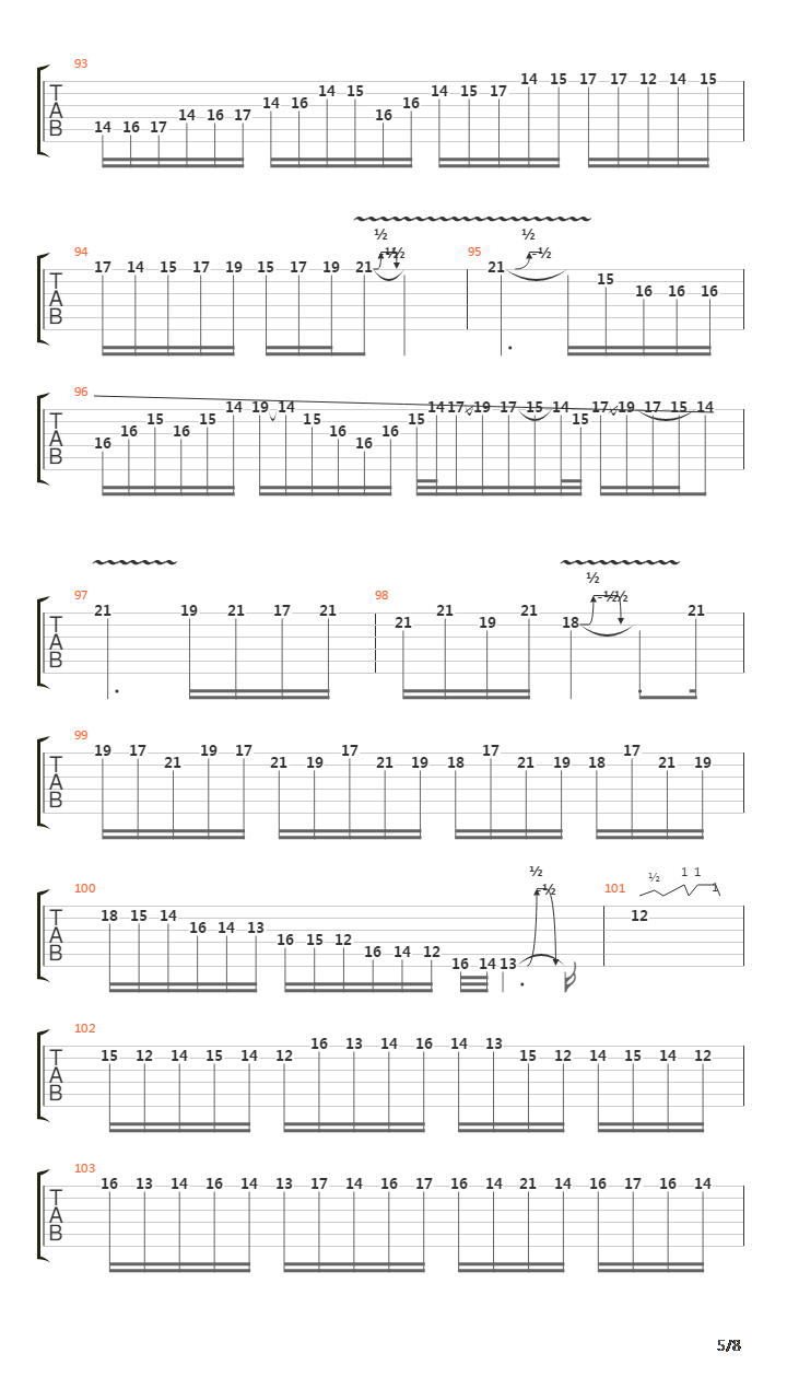 Cracking The Whip吉他谱
