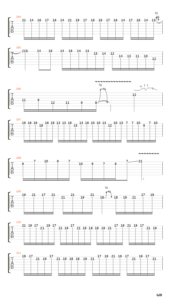 Cracking The Whip吉他谱