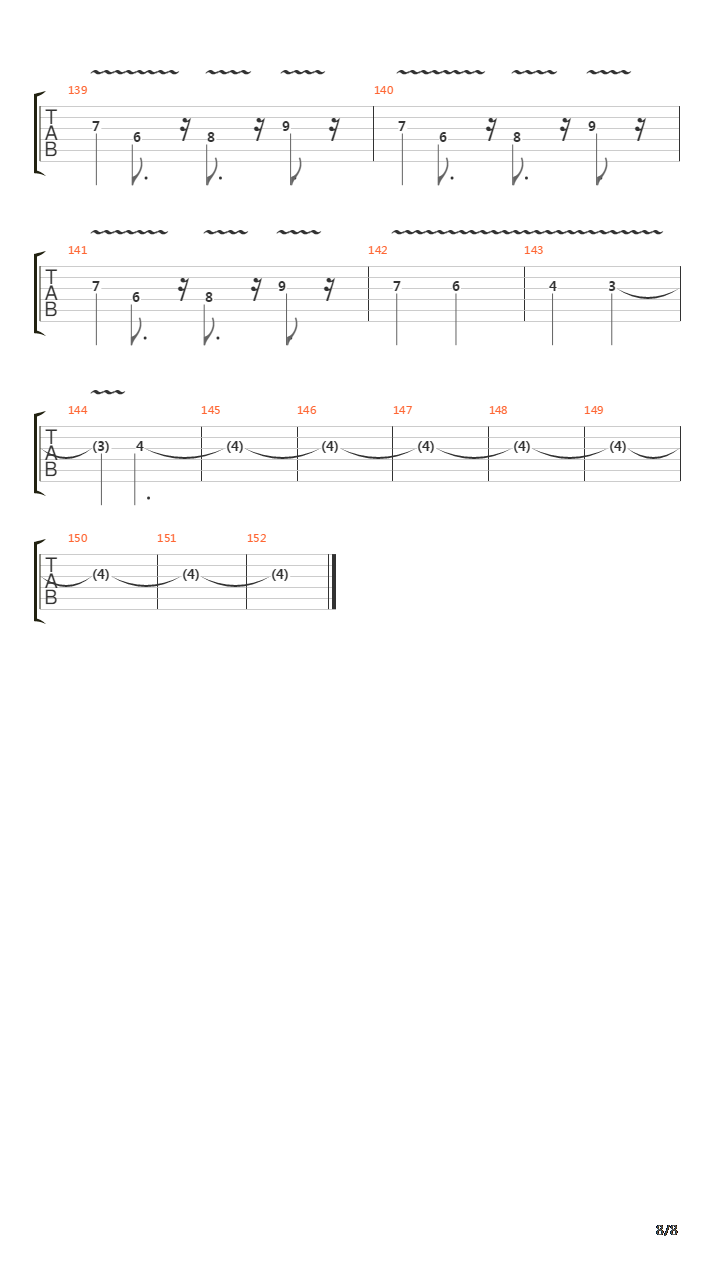 Cracking The Whip吉他谱