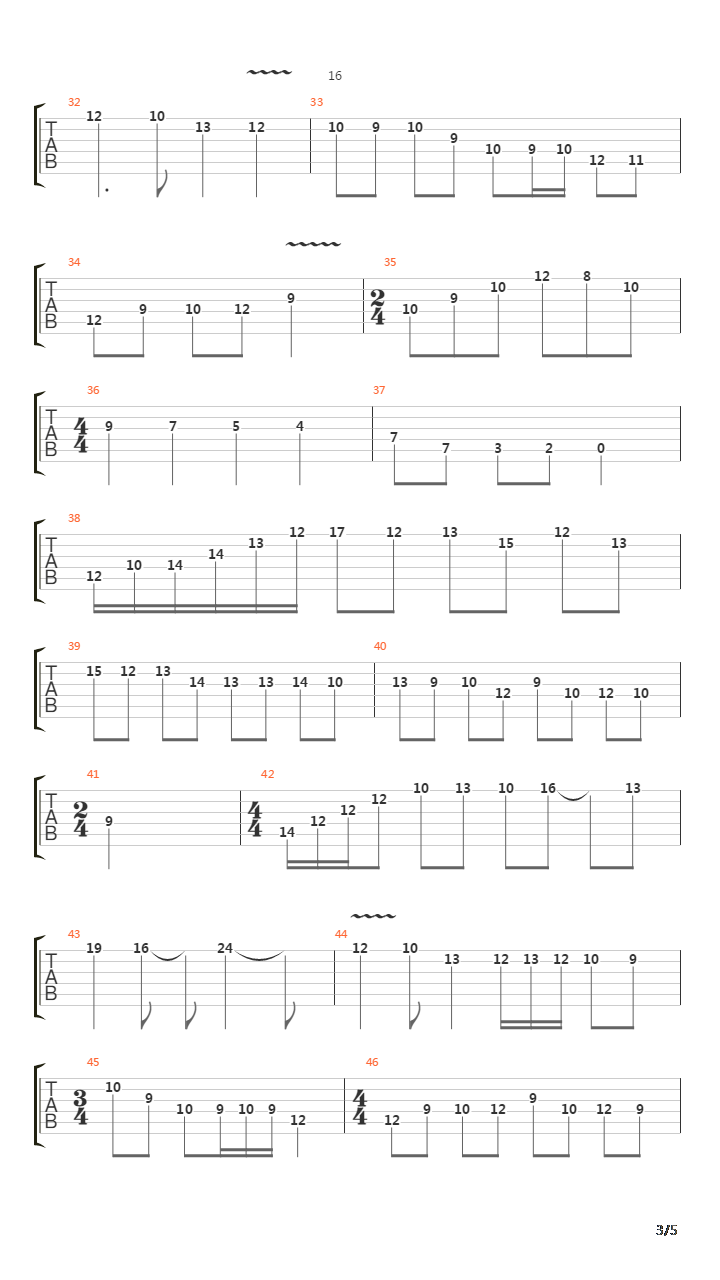 Echo Etude吉他谱