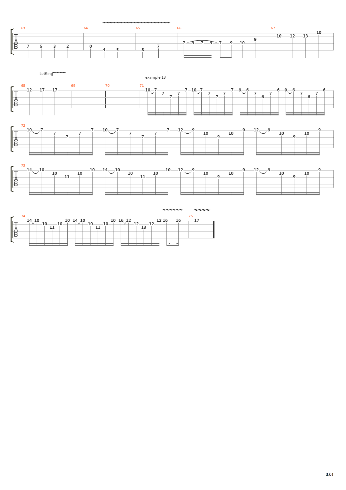 Echo Etude吉他谱