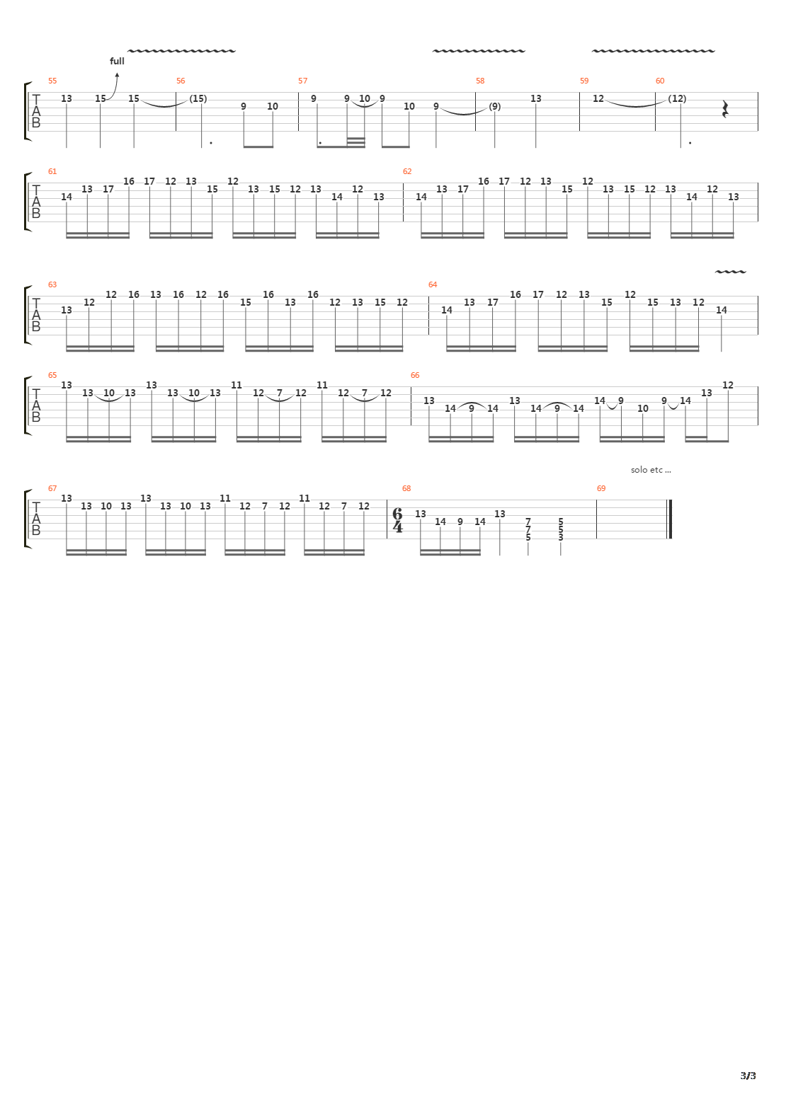 Eclipse吉他谱