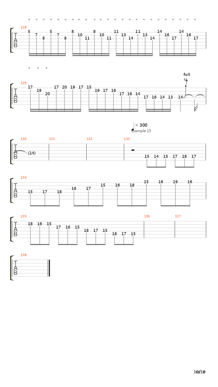 Examples From The Art Of Yngwie Malmsteen吉他谱