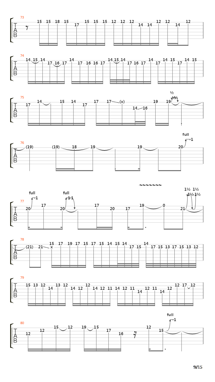 Faster Than The Speed Of Light吉他谱