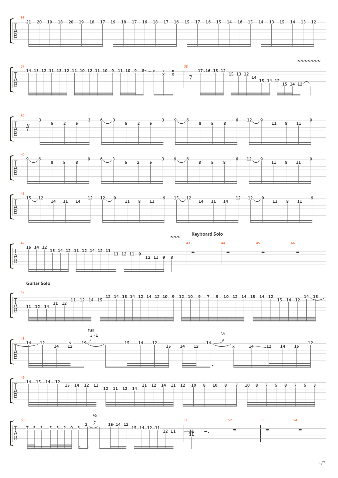 Instrumental Institution吉他谱