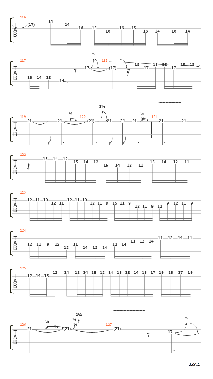 Krakatau吉他谱