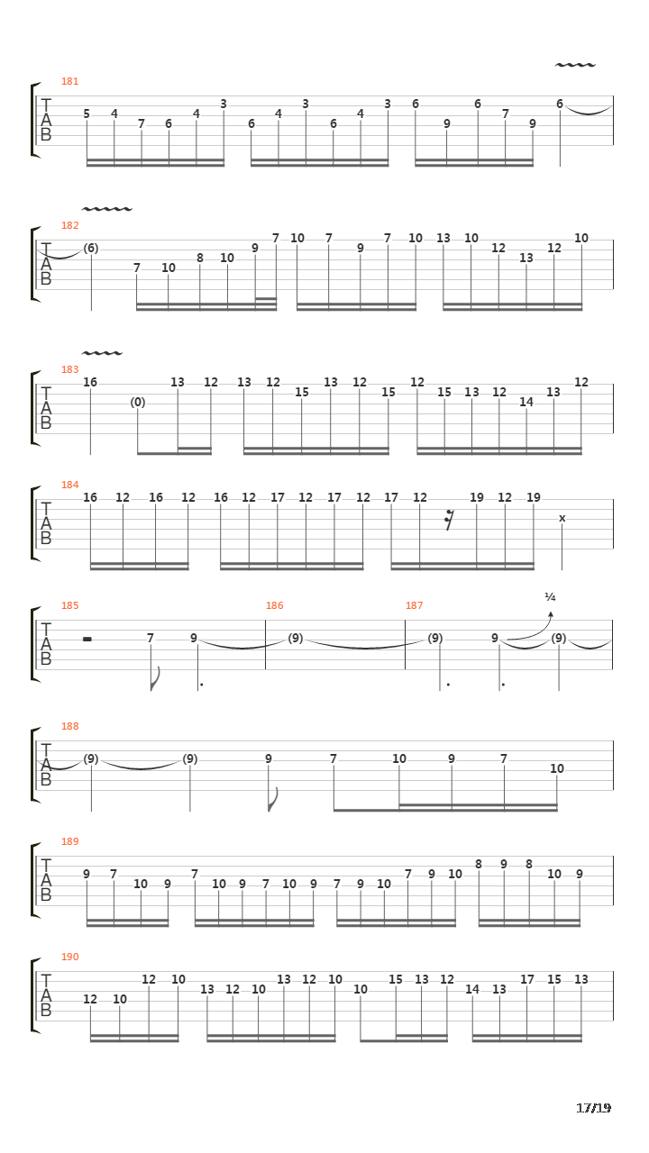 Krakatau吉他谱