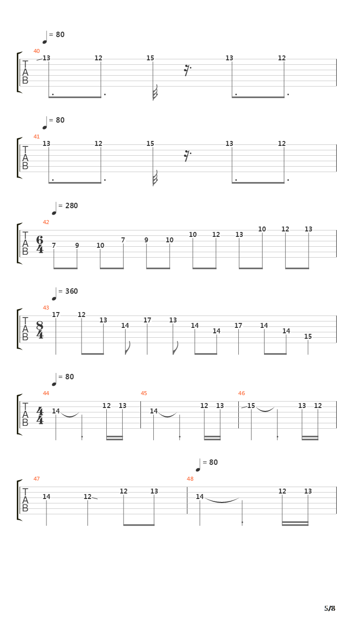 Plagiarism吉他谱