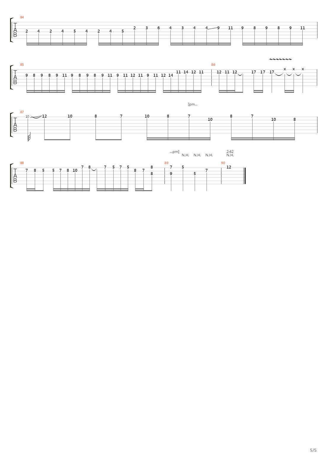 Prelude To April吉他谱