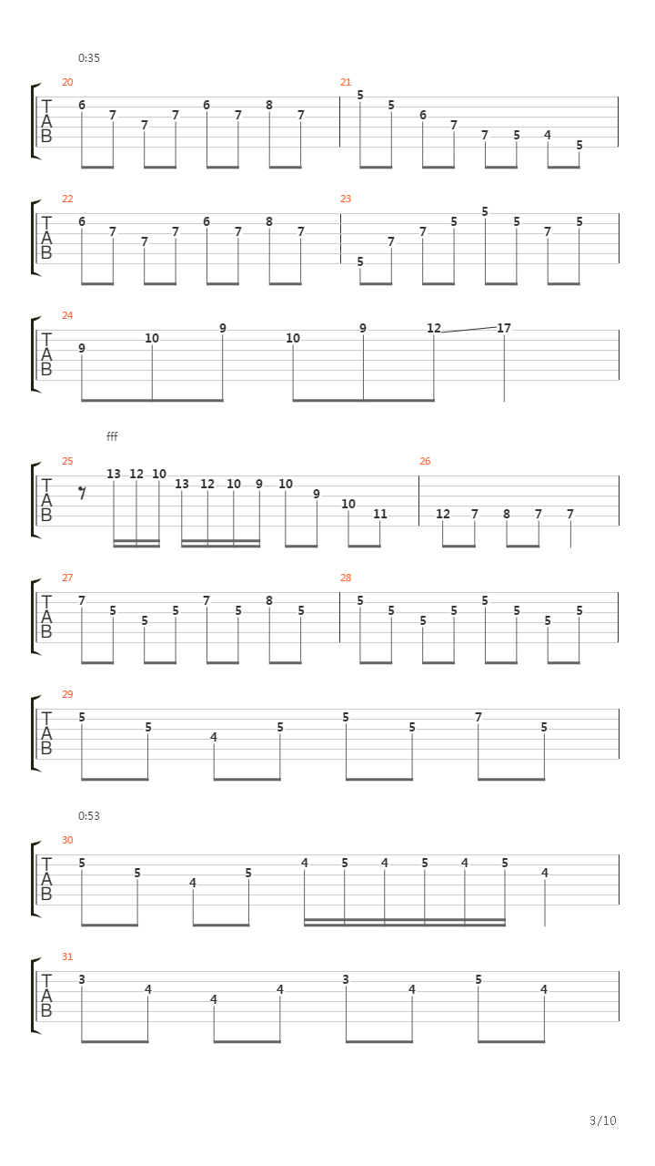 Prelude To April吉他谱