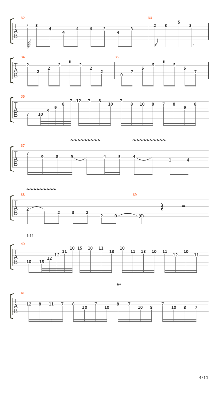 Prelude To April吉他谱