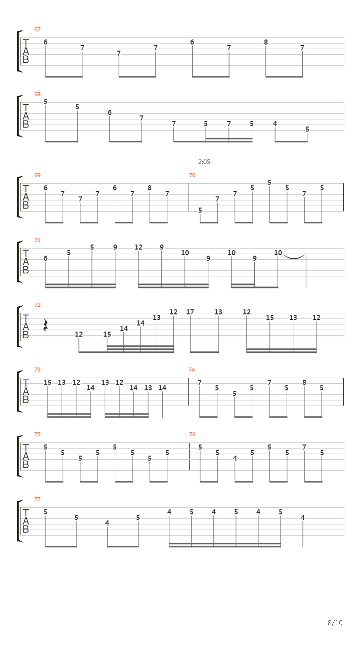 Prelude To April吉他谱